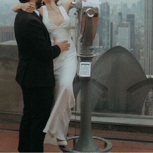 White long elegant Dress